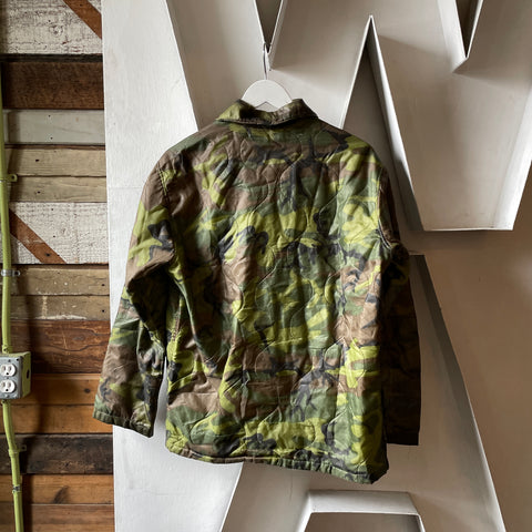 80’s Camo Zip Liner - XL