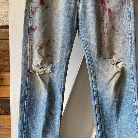 80's Levi’s Orange Tab Painters - 31” x 29”