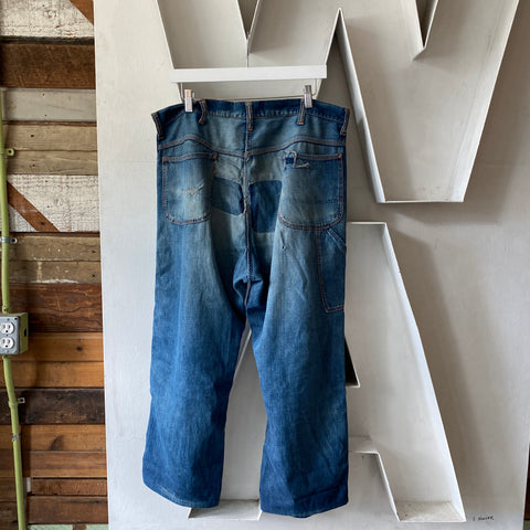 50's Pioneer Denim - 37” x 25.5”