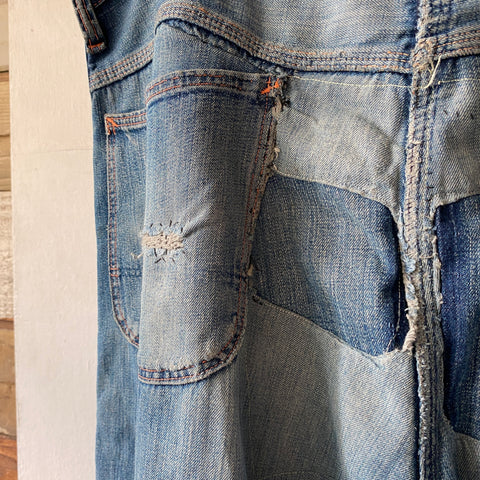 50's Pioneer Denim - 37” x 25.5”