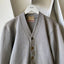 40’s Dehen Thrashed Varsity Cardigan - Small