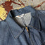 70’s Deadstock Key Imperial Denim Work Coat - Large