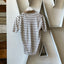 70’s Striped Knit Polo - Small