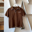 70’s Knit Poly Polo - Small