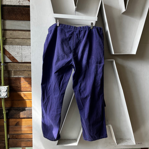 70's Faded HBT French Work Pants - 38” x 27.5”
