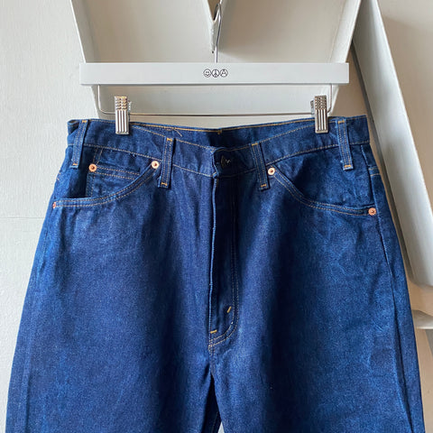 80’s Dark Levi’s 517 Orange Tab - 35” x 28”