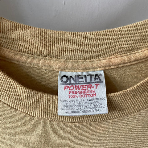90's Vanson Leather Tee - Medium