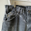 90’s Dickies Thrashed Black Dungarees - 34” x 26”