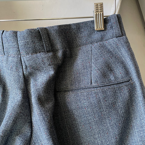 50’s Striped Tailored Trousers - 29” x 30.5”