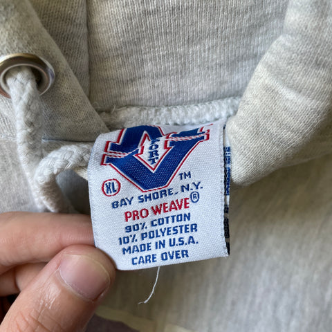90’s Faded NYU Hoodie - XL