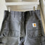 90’s Carhartt Faded Black Dungarees - 33” x 27”