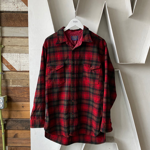 70's Red Pendleton Shirt - Large