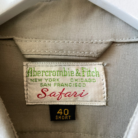 60’s Abercrombie & Fitch Safari Jacket - Medium
