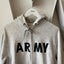 80's Army Zip-Up Sweat - Large