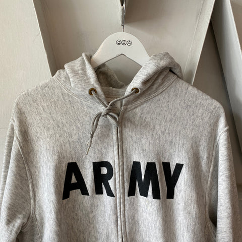 80's Army Zip-Up Sweat - Large