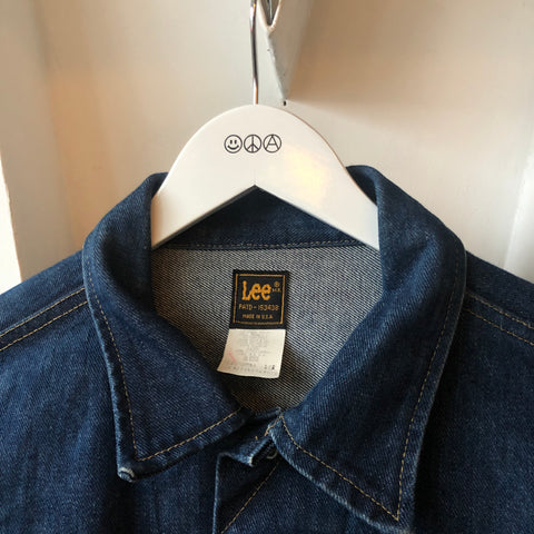 80's Dark Lee Rider Jacket - XL