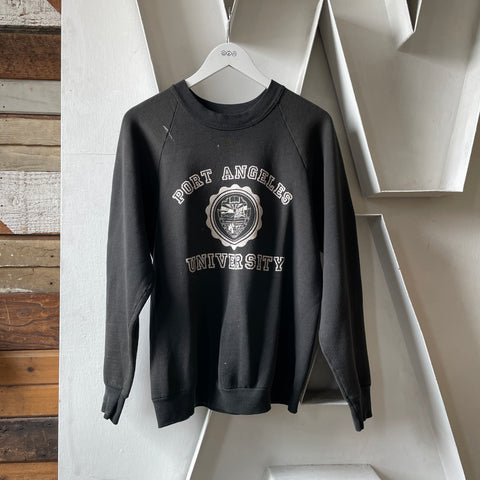 70’s Port Angeles Crewneck Sweatshirt - Large