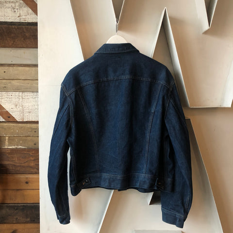 80's Dark Lee Rider Jacket - XL