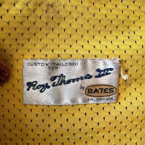 80's Custom Leather Racing Jacket - Medium