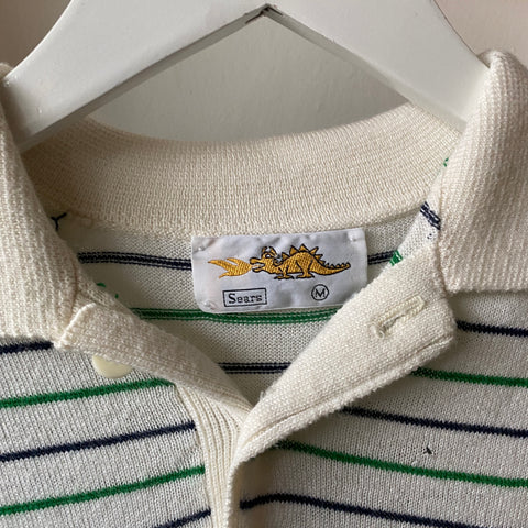 80’s Sears Knit Polo Shirt - Medium
