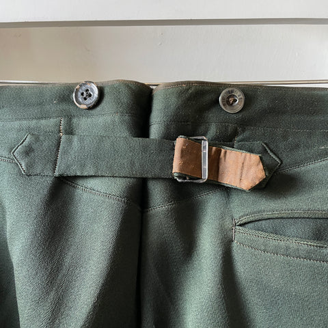 30’s Buckle Back Trousers - 28” x 30.5”