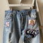 90's Patched Levi's 501 - 35” x 30”