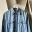 70's Levi’s Orange Tab Denim Button Up - Large