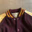 Lesley Knitting Co Burgundy Varsity Jacket - M/L