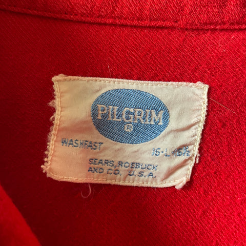 50’s Pilgrim Thrashed Loop Collar - Large