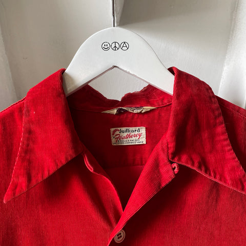 50’s Stradivari Corduroy Loop Collar - Medium