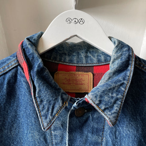 80’s Levi’s Flannel Lined Trucker - Medium