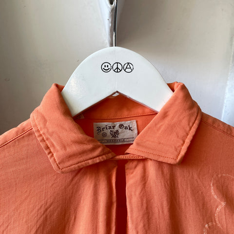 60’s Rayon Novelty Loop Collar - Small