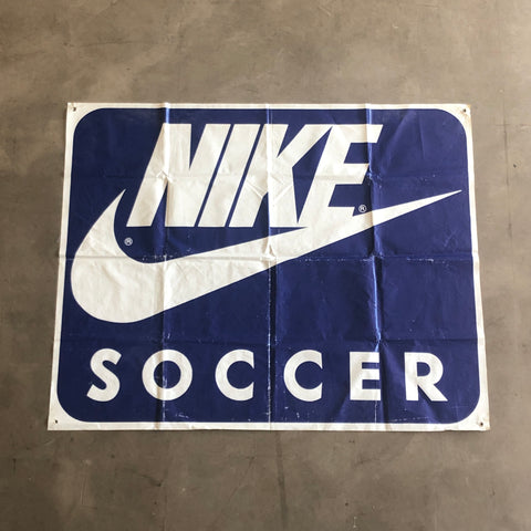 90's Nike Soccer Vinyl Banner - 47.5" x 59.5"