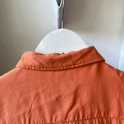 60’s Rayon Novelty Loop Collar - Small