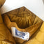 70's/80's Yellow Quilted Jacket - XL