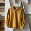 60's Corduroy Loop Collar Shirt - Large