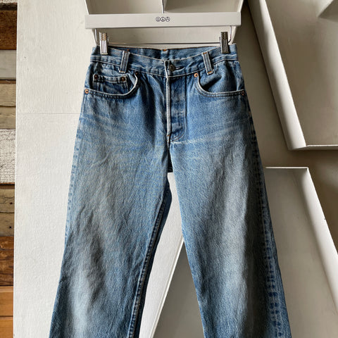 90’s Faded Levi’s 701 - 26” x 28”