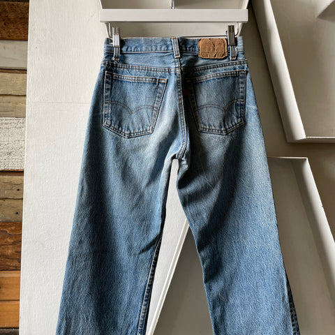 90’s Faded Levi’s 701 - 26” x 28”