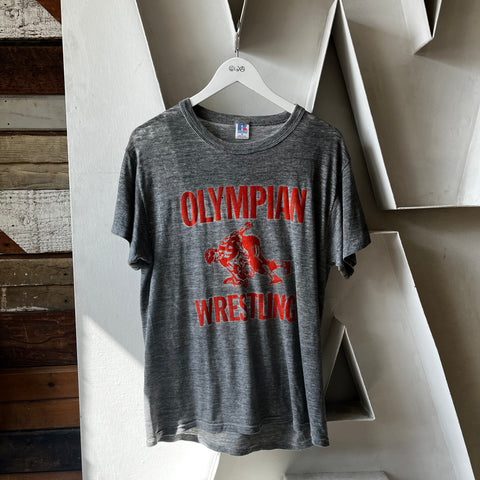 80’s Paper Thin Wrestling Tee - Medium