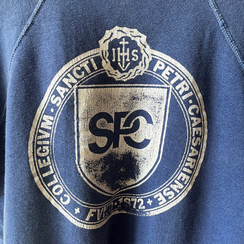 60’s Faded Collegiate Sweatshirt - Medium