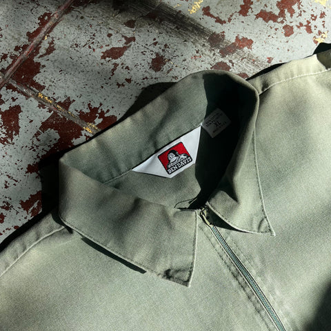 80’s Ben Davis 1/3 Zip Shirt - XL