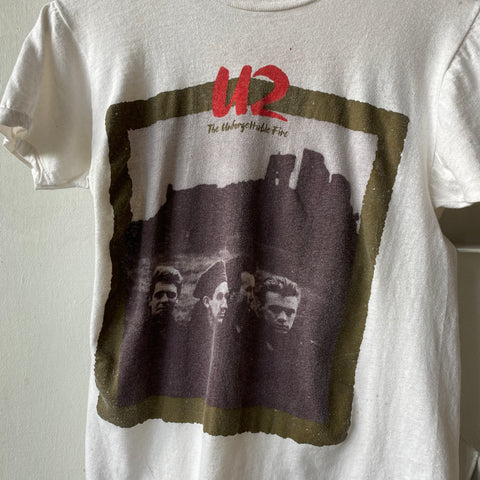 80's U2 Shirt - Small