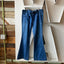 70’s Denim Sailor Pants - 33” x 31.5”