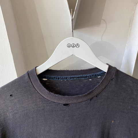 90’s Man In Black Tee - Large