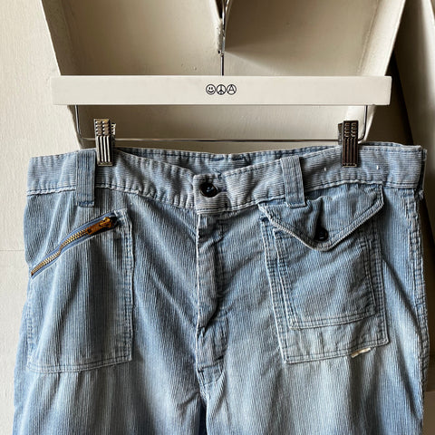 80’s Corduroy Flare Trousers - 36” x 30.5”