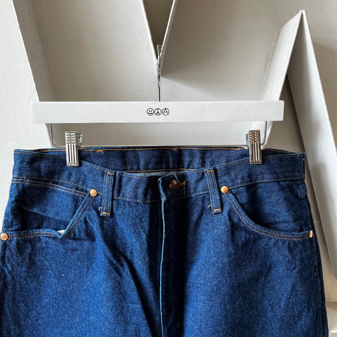 80’s Unwashed Wrangler Denim - 35” x 31”