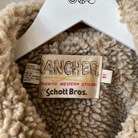 80's Schott Rancher Suede Jacket - Small