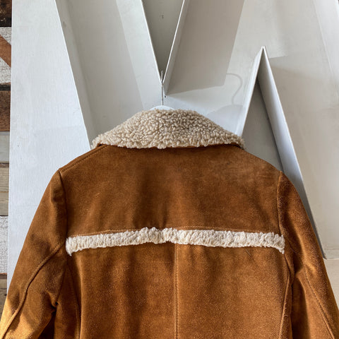 80's Schott Rancher Suede Jacket - Small