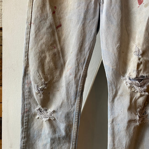 80's Levi’s 505 Orange Tabs - 31” x 29”
