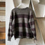 60’s Boat Neck Grunge Sweater - Large
